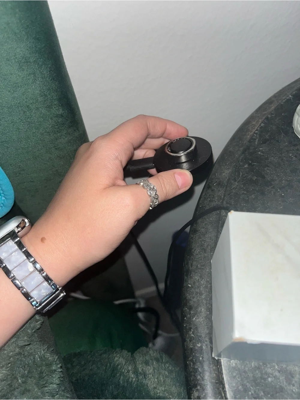 Silver Size 9 Oura Ring Generation 3